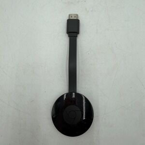 Google Chromecast Model NC2-6A5 HDMI Black 2nd Device Only